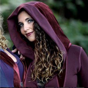Accentuates Clothing Diana Jacket in Purple and Black — Witchy